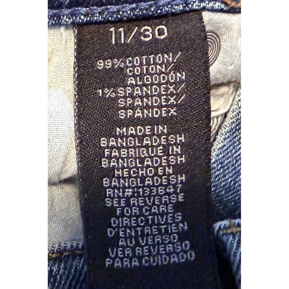 Kendall + Kylie Wide Leg High Rise Skater Jeans Womens 30 Y2K Grunge Streetwear - Picture 9 of 9